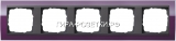 Gira EV CL Фиолетовый/антрацит Рамка 5-ая